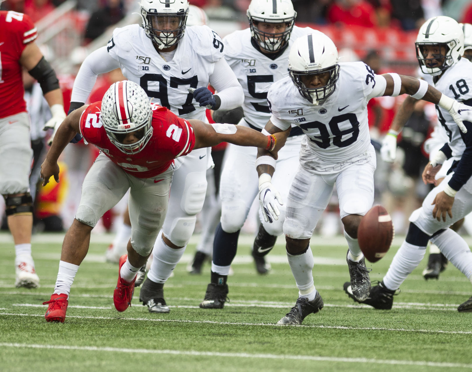 Penn State vs Ohio State, fumble